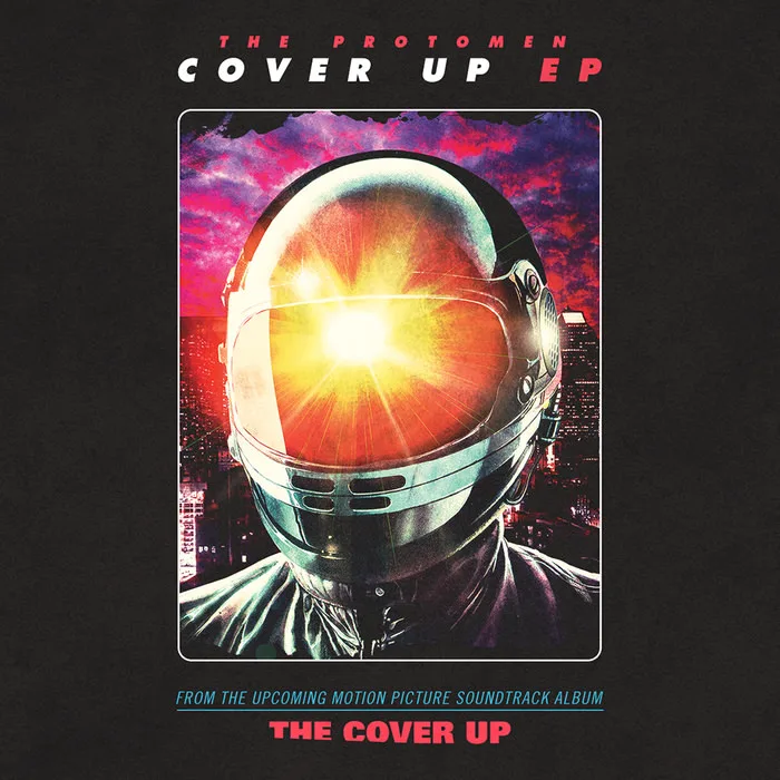 Official album cover art for the release Cover Up EP by The Protomen