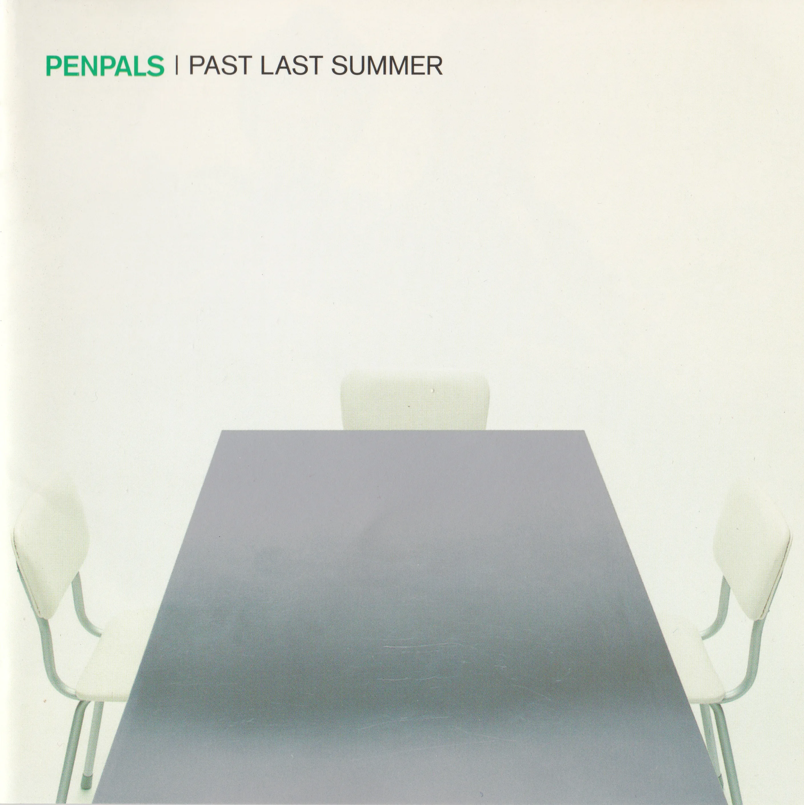 Official album cover art for the release PAST LAST SUMMER by PENPALS