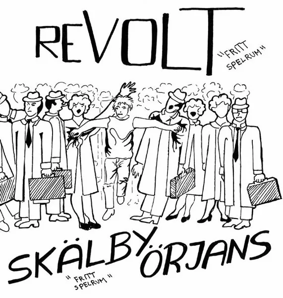 Official album cover art for the release Fritt spelrum by Revolt