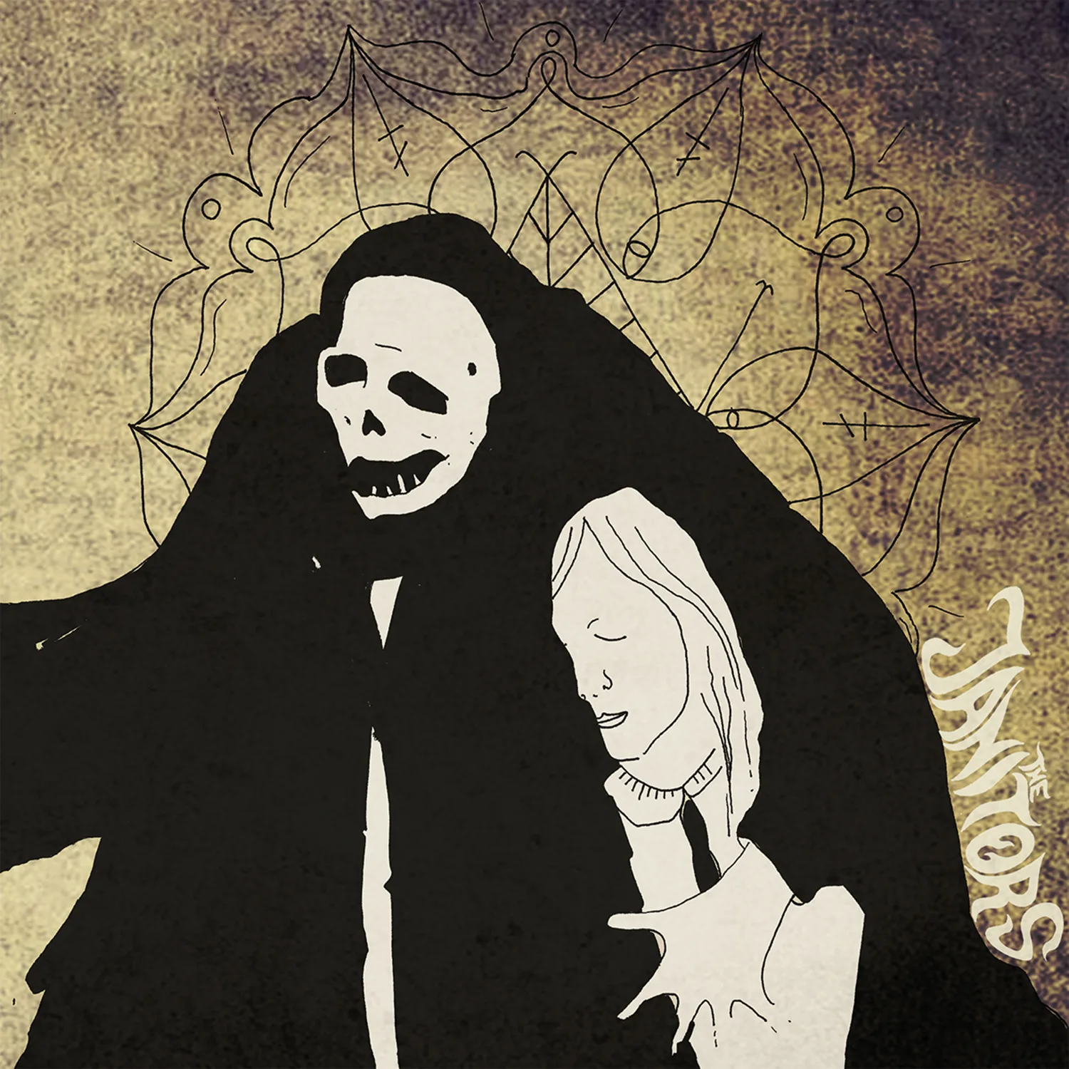 Official album cover art for the release Evil Doings of an Evil Kind by The Janitors