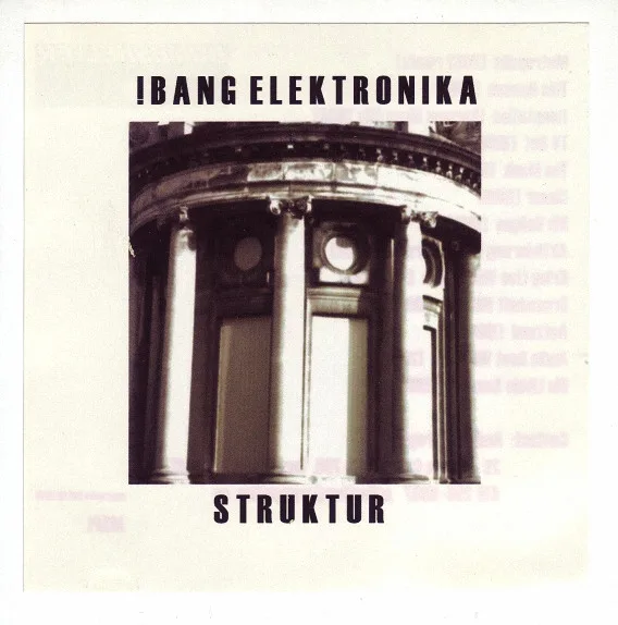 Official album cover art for the release Struktur by !Bang Elektronika