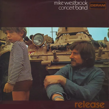 Official album cover art for the release Release by The Mike Westbrook Concert Band