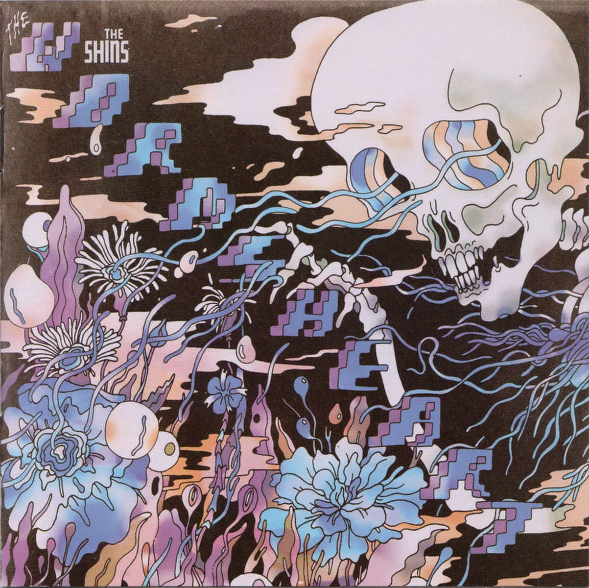 Official album cover art for the release The Worms Heart by The Shins
