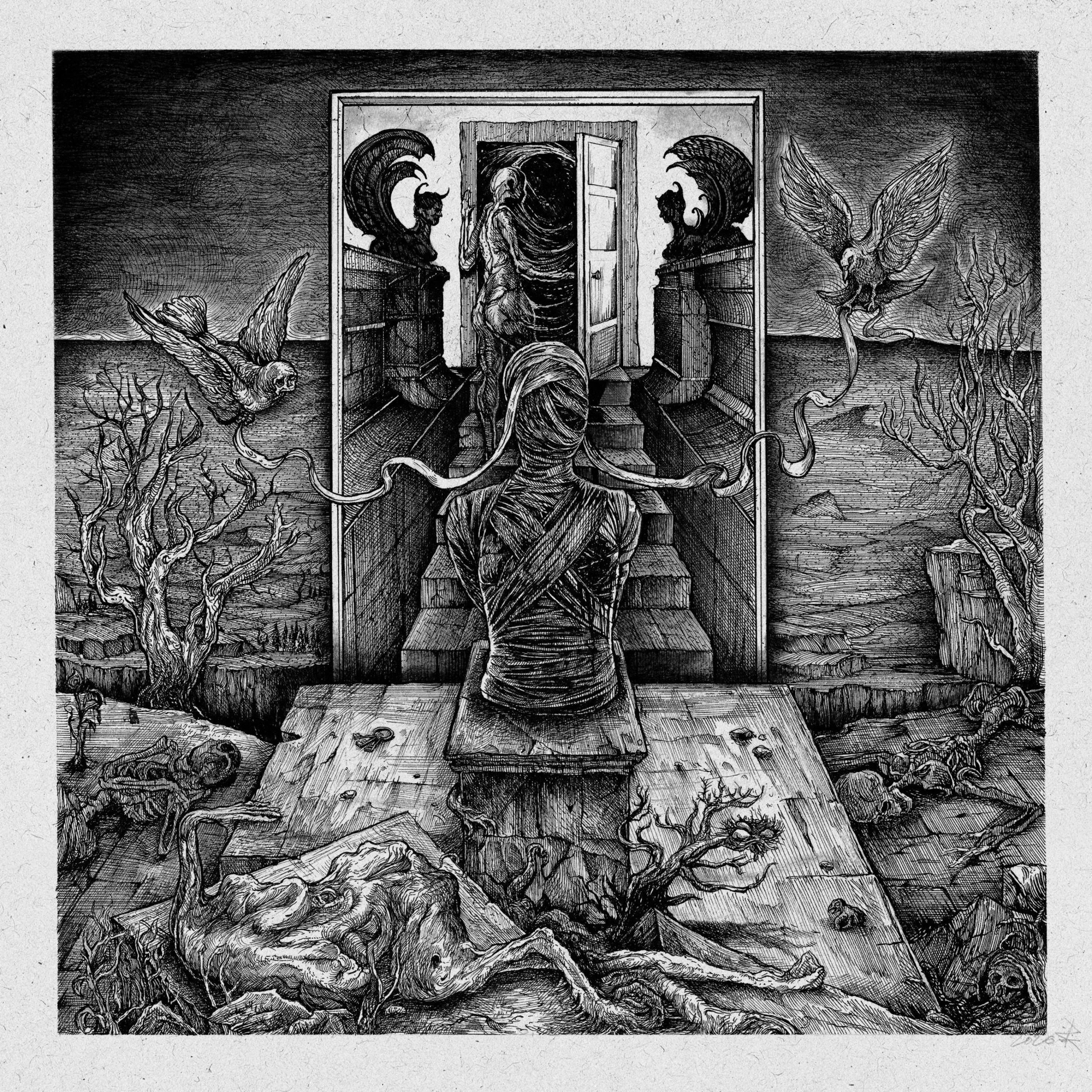 Official album cover art for the release A Place for Ash by Mo’ynoq