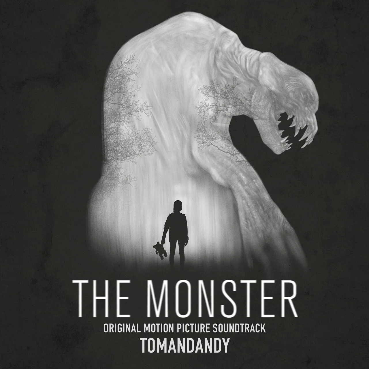 Official album cover art for the release The Monster (Original Motion Picture Soundtrack) by tomandandy
