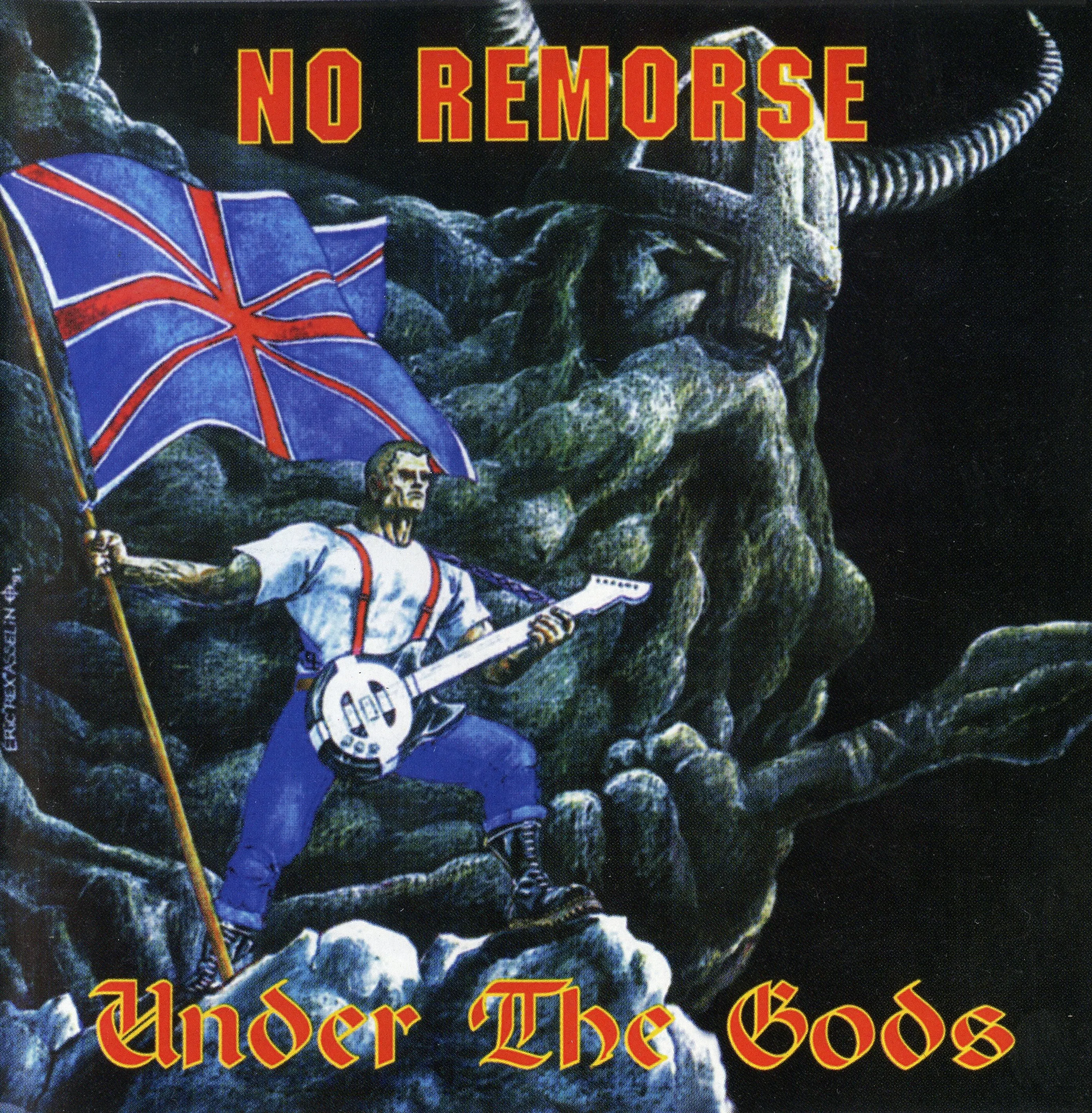 Official album cover art for the release Under the Gods by No Remorse