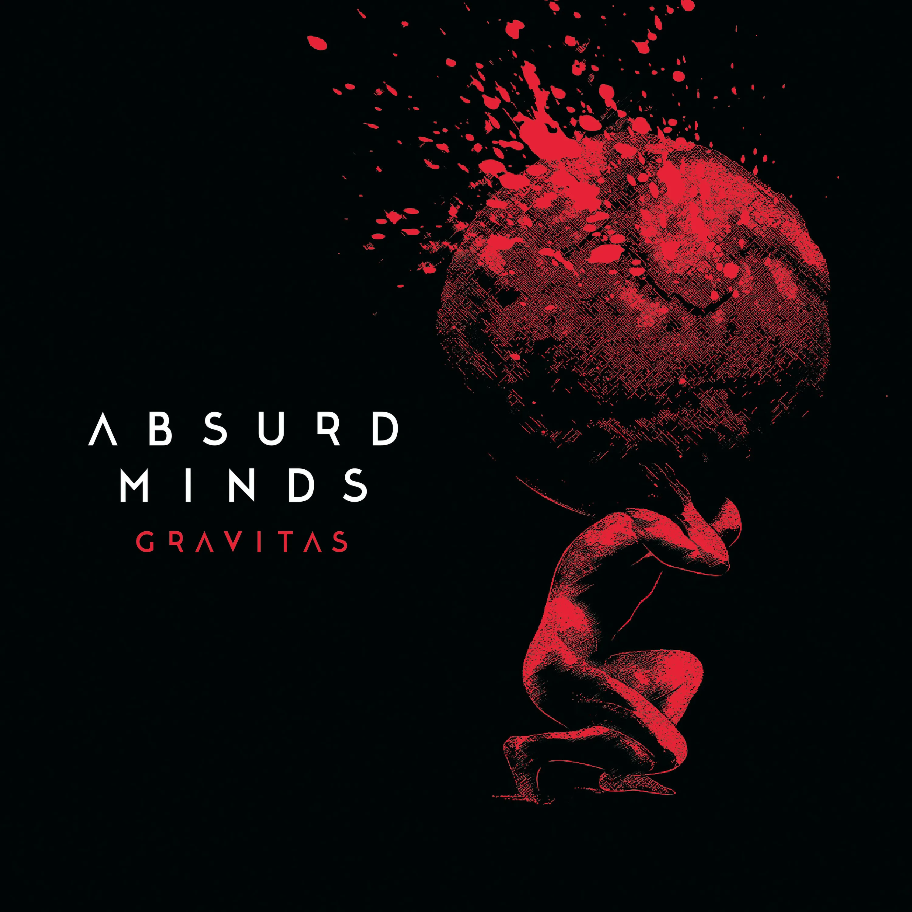 Official album cover art for the release Gravitas by Absurd Minds