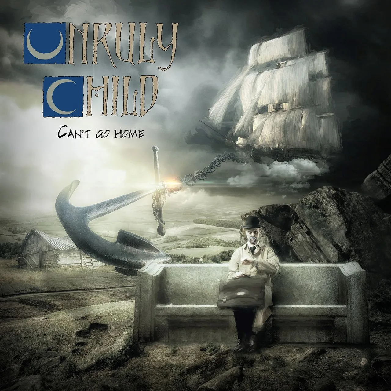 Official album cover artwork for Can't Go Home by Unruly Child