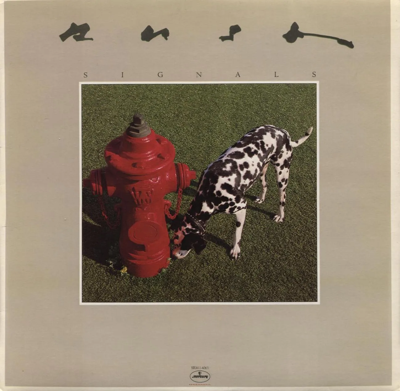 Countdown song track artwork featured on the album Signals by Rush