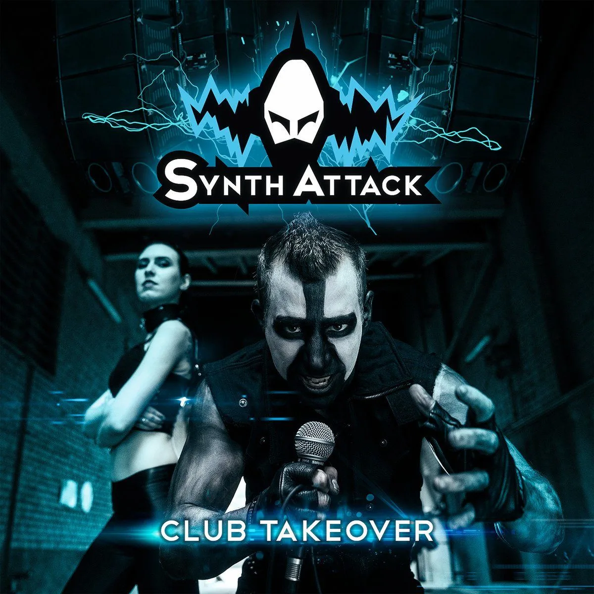 Official album cover art for the release Club Takeover by SynthAttack