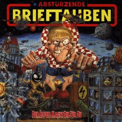 Official album cover art for the release Der Letzte macht die Tür zu by Abstürzende Brieftauben