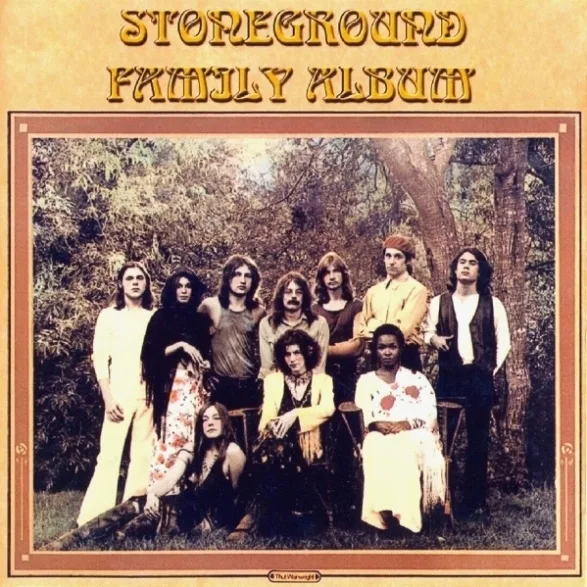 Official album cover art for the release Family Album by Stoneground