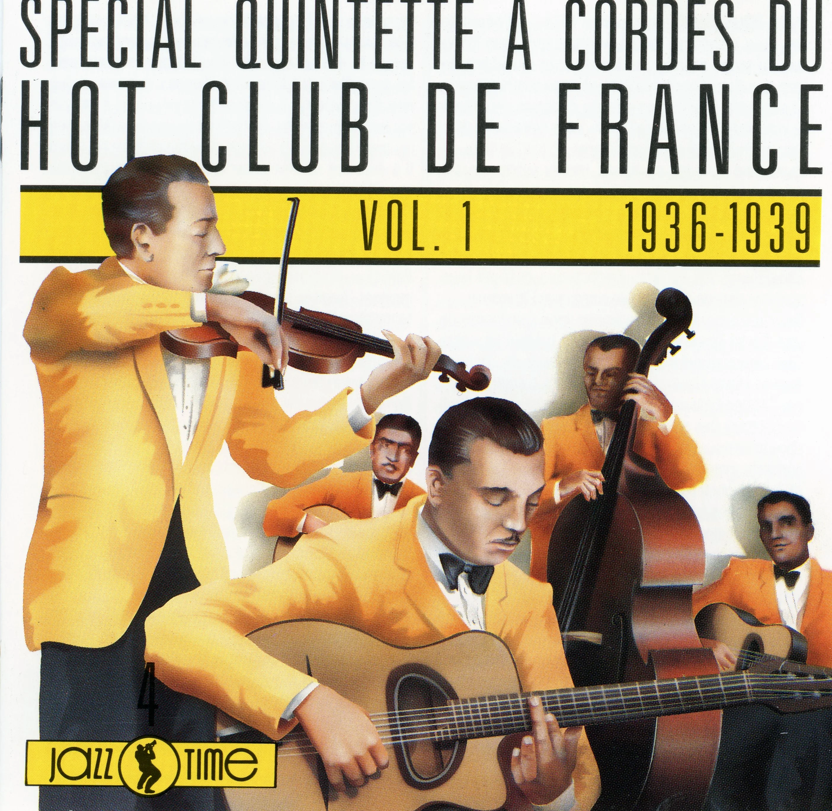 Official album cover art for the release Spécial Quintette à Cordes du Hot Club de France by Quintette du Hot Club de France