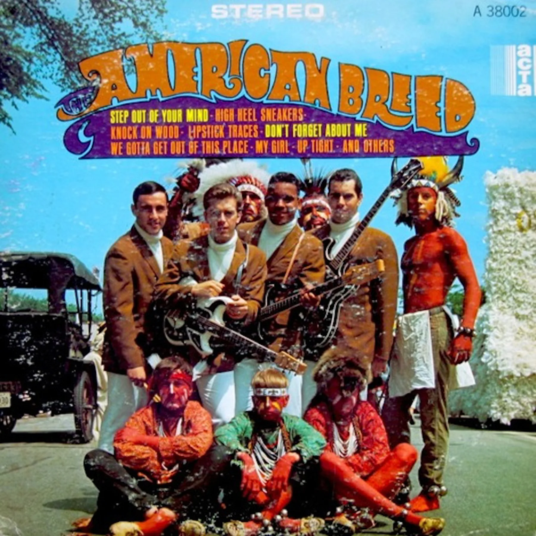 Official album cover art for the release The American Breed by The American Breed