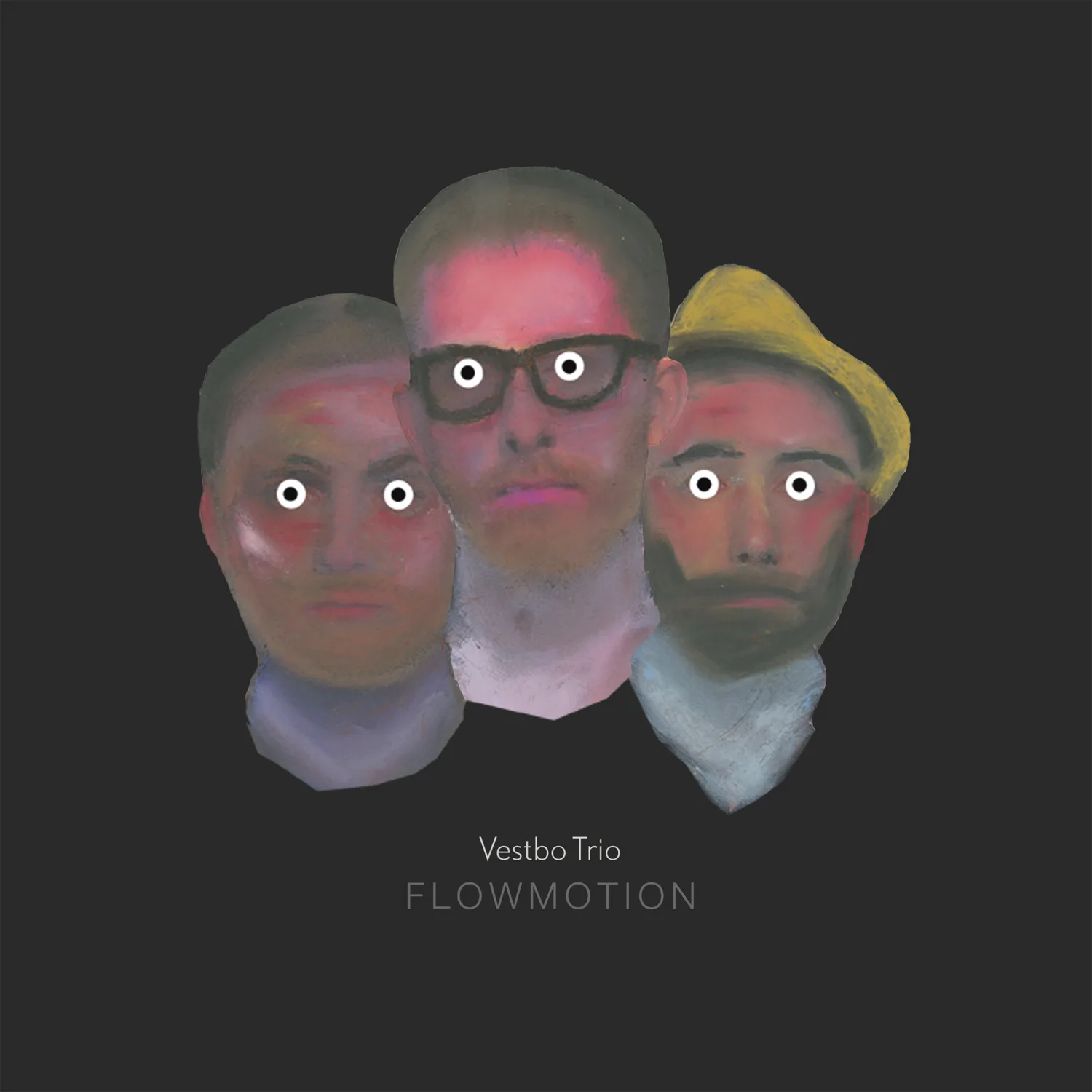 Official album cover art for the release Flowmotion by Vestbo Trio