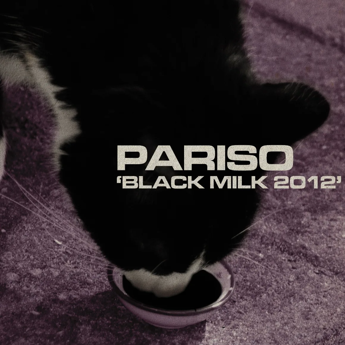 Official album cover art for the release Black Milk by Pariso