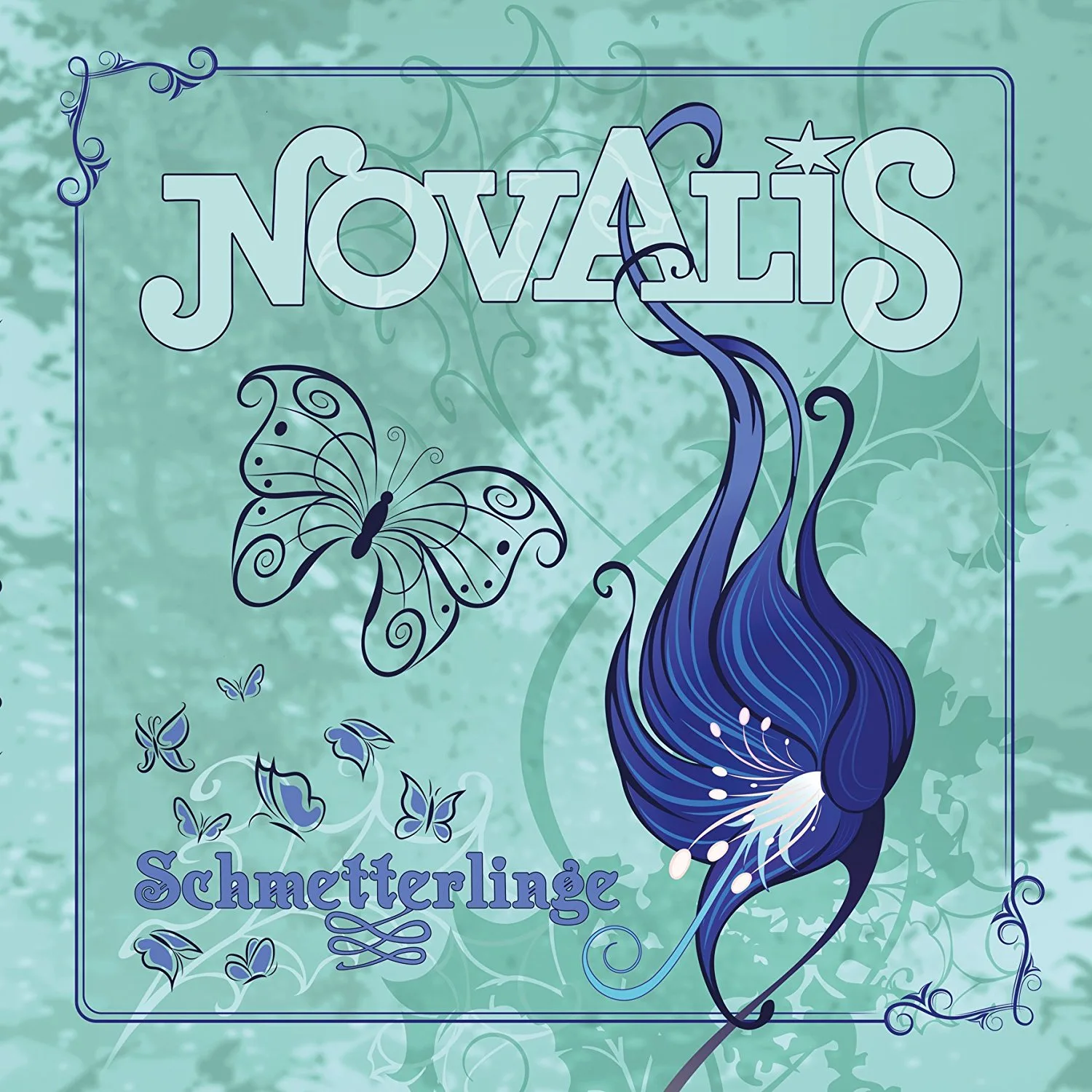 Official album cover artwork for Schmetterlinge by Novalis