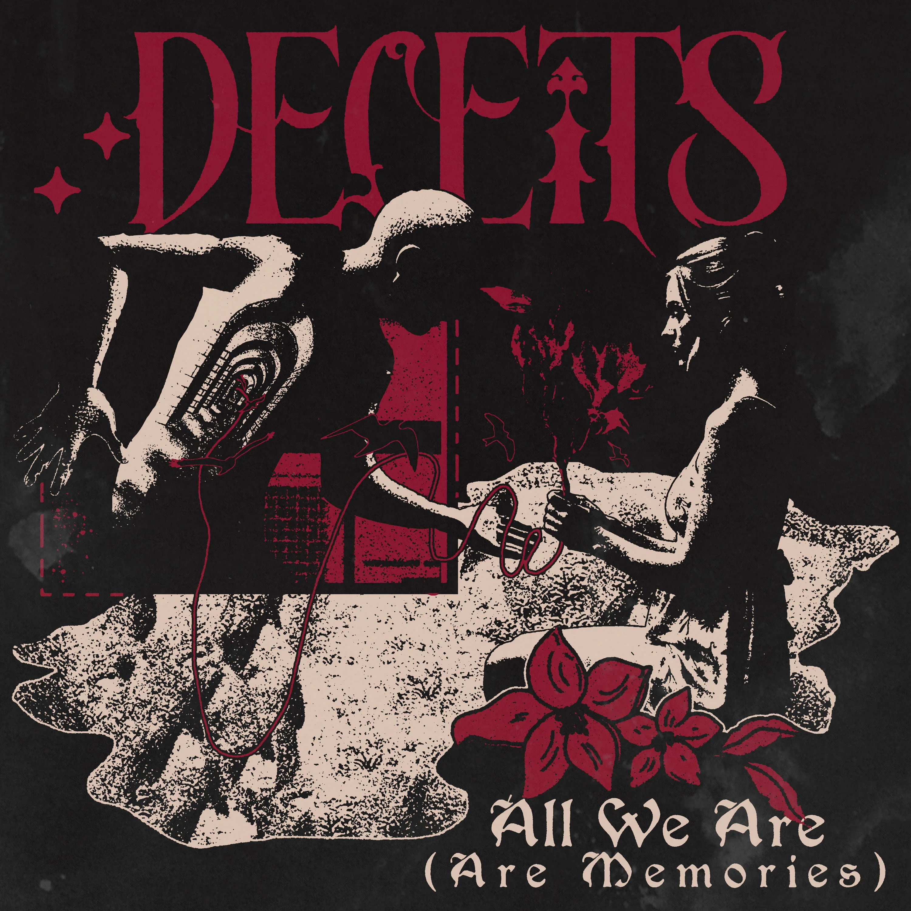 Official album cover art for the release All We Are (Are Memories) [Remixes] by DECEITS