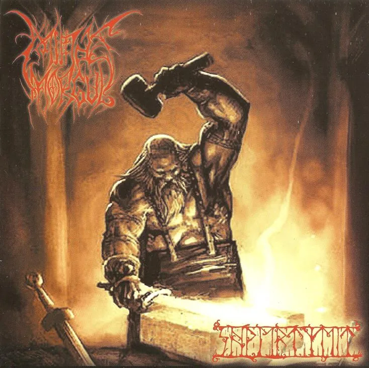 Official album cover art for the release Schwertzeit by Minas Morgul