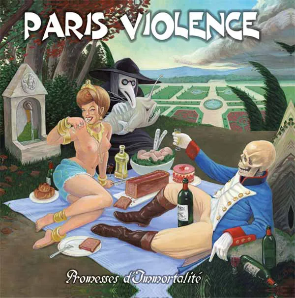 Official album cover art for the release Promesses D'Immortalité by Paris Violence