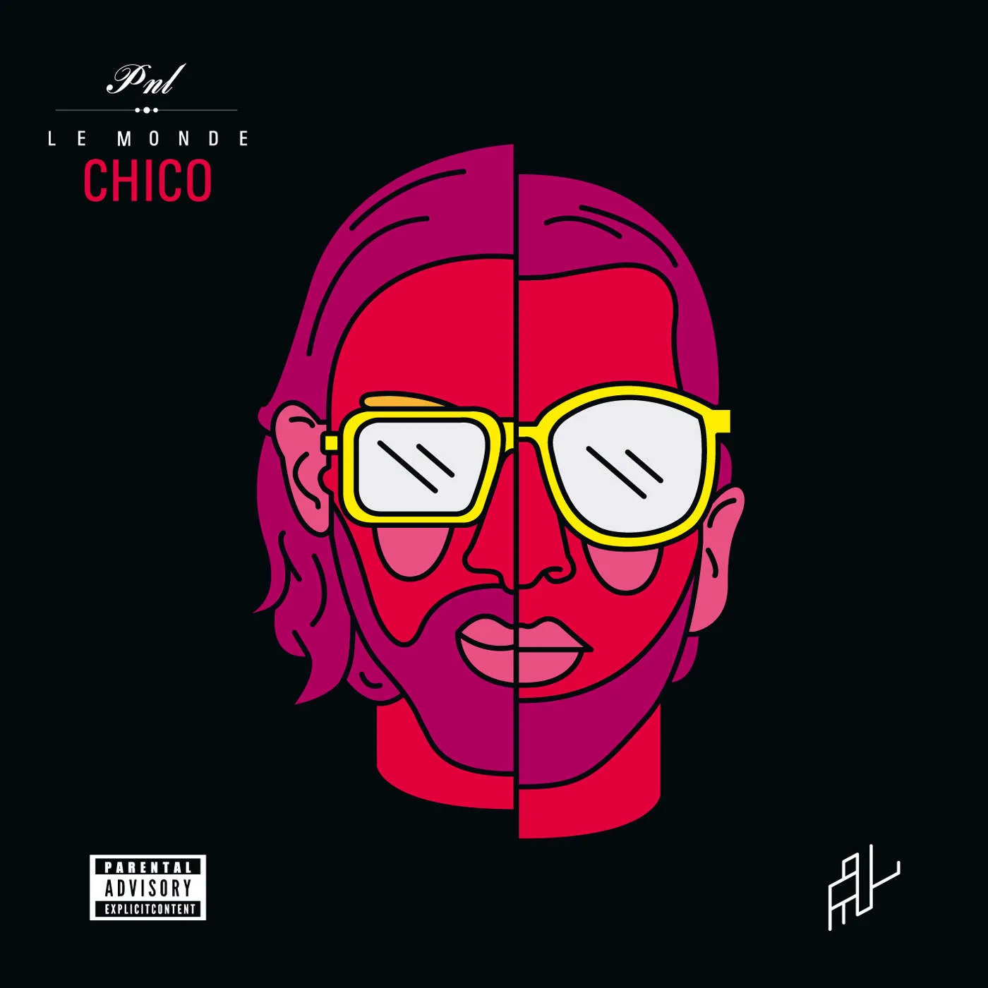 Official album cover art for the release Le Monde Chico by PNL