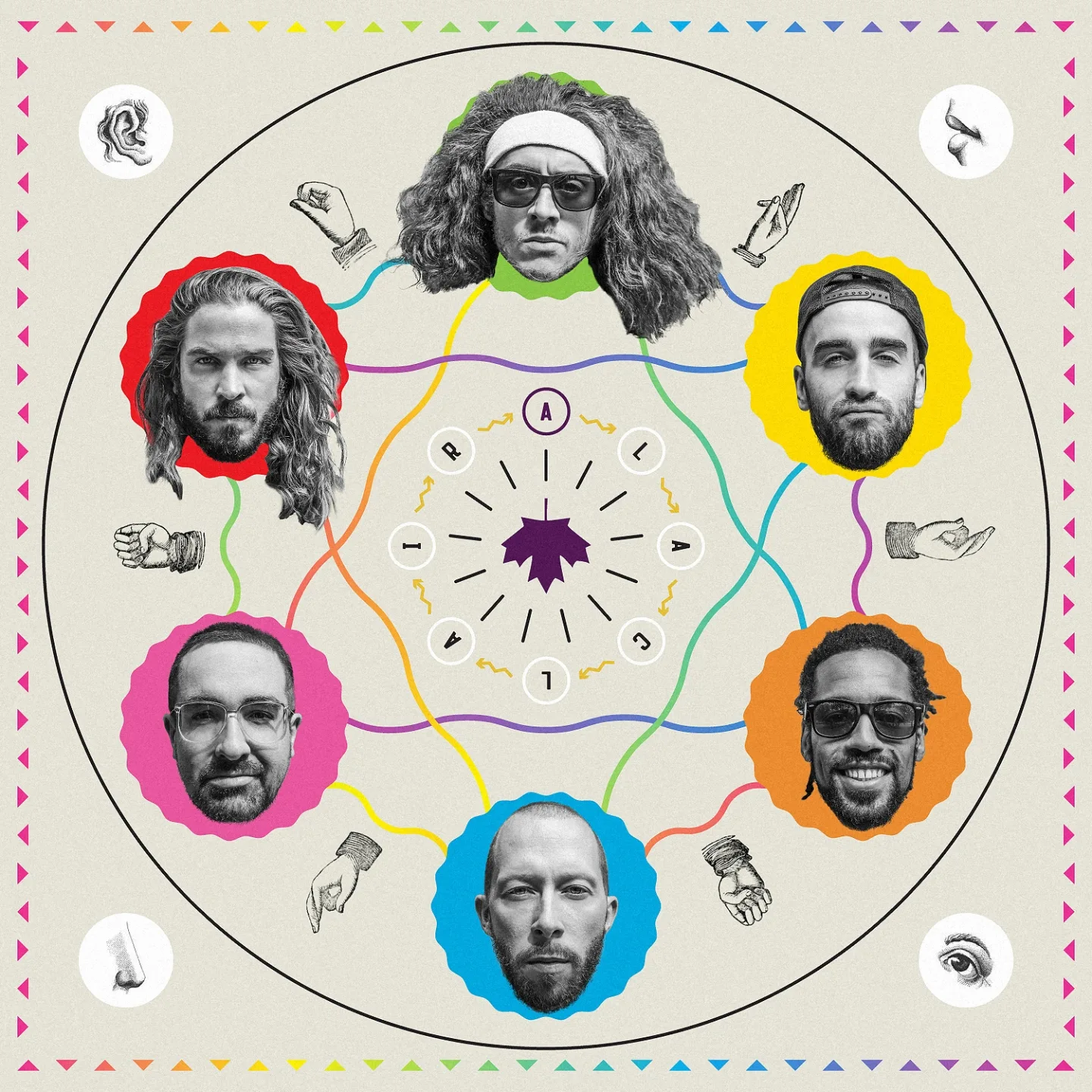 Official album cover art for the release Les frères cueilleurs by Alaclair Ensemble