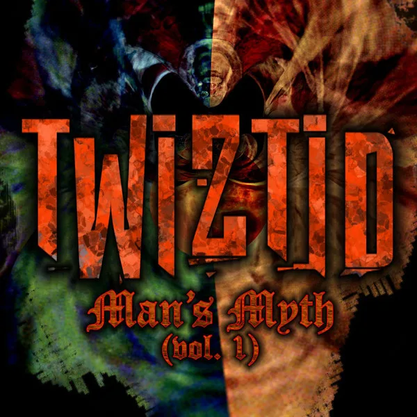 Official album cover art for the release Man’s Myth (Vol. 1) by Twiztid