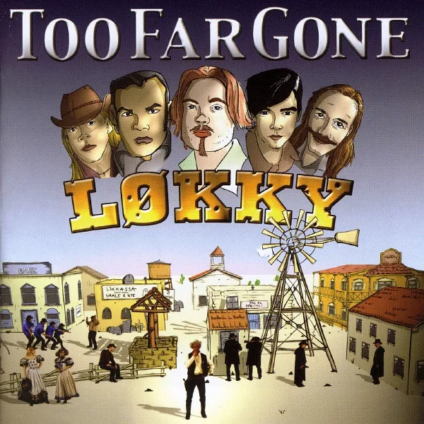 Official album cover art for the release Løkky by Too Far Gone