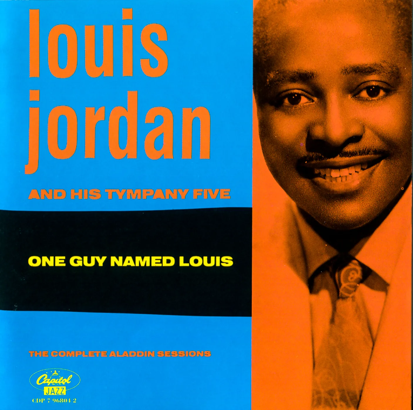 Whiskey Do Your Stuff song track artwork featured on the album One Guy Named Louis by Louis Jordan and His Tympany Five