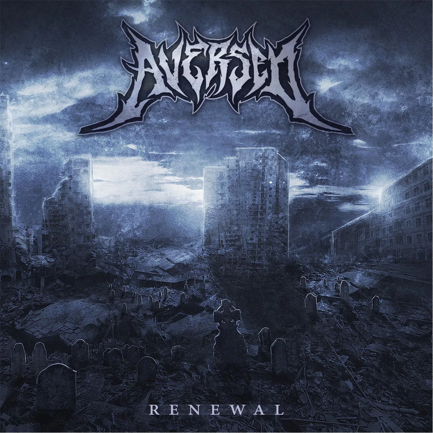 Official album cover artwork for Renewal by Aversed