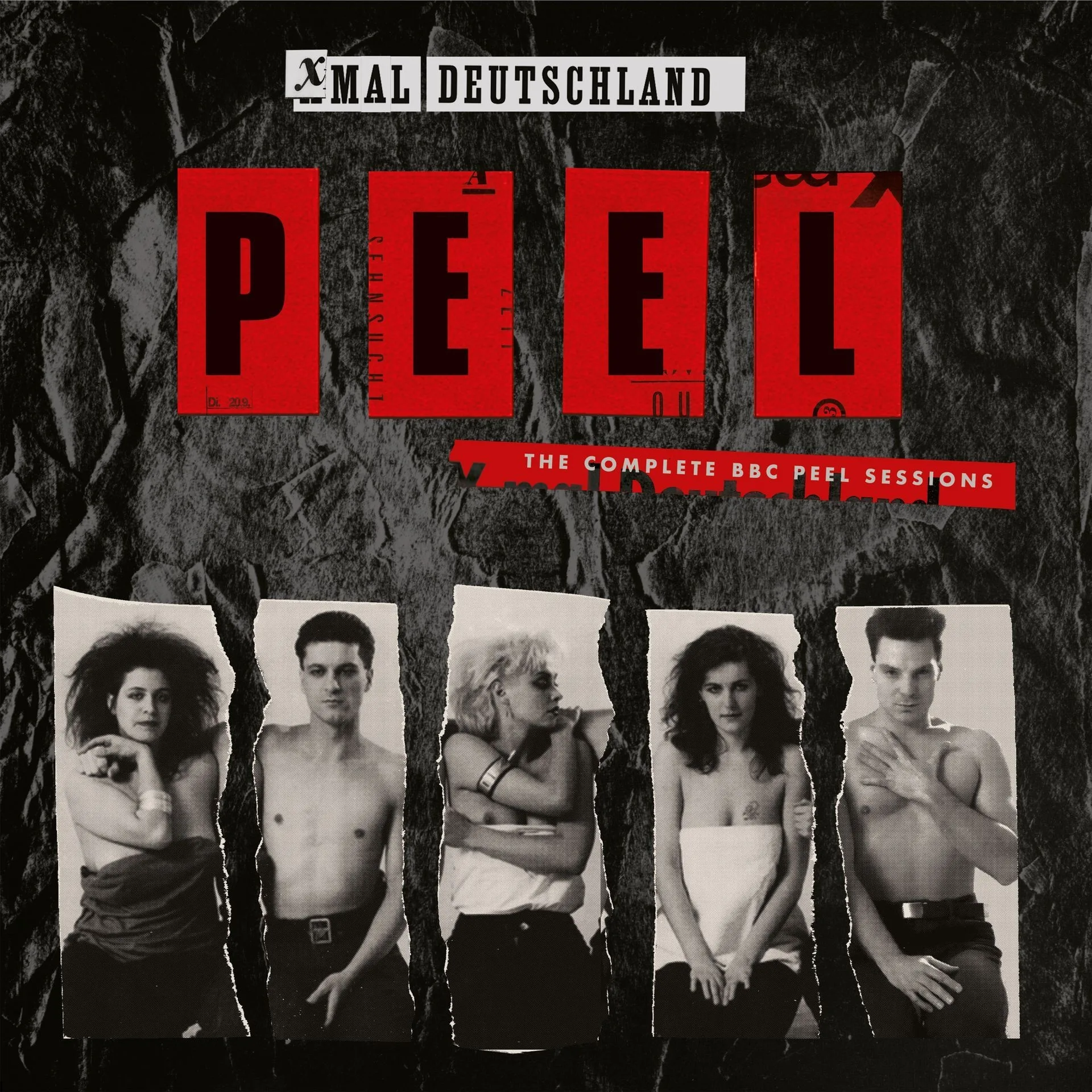 Official album cover artwork for Peel: The Complete BBC Peel Sessions by Xmal Deutschland