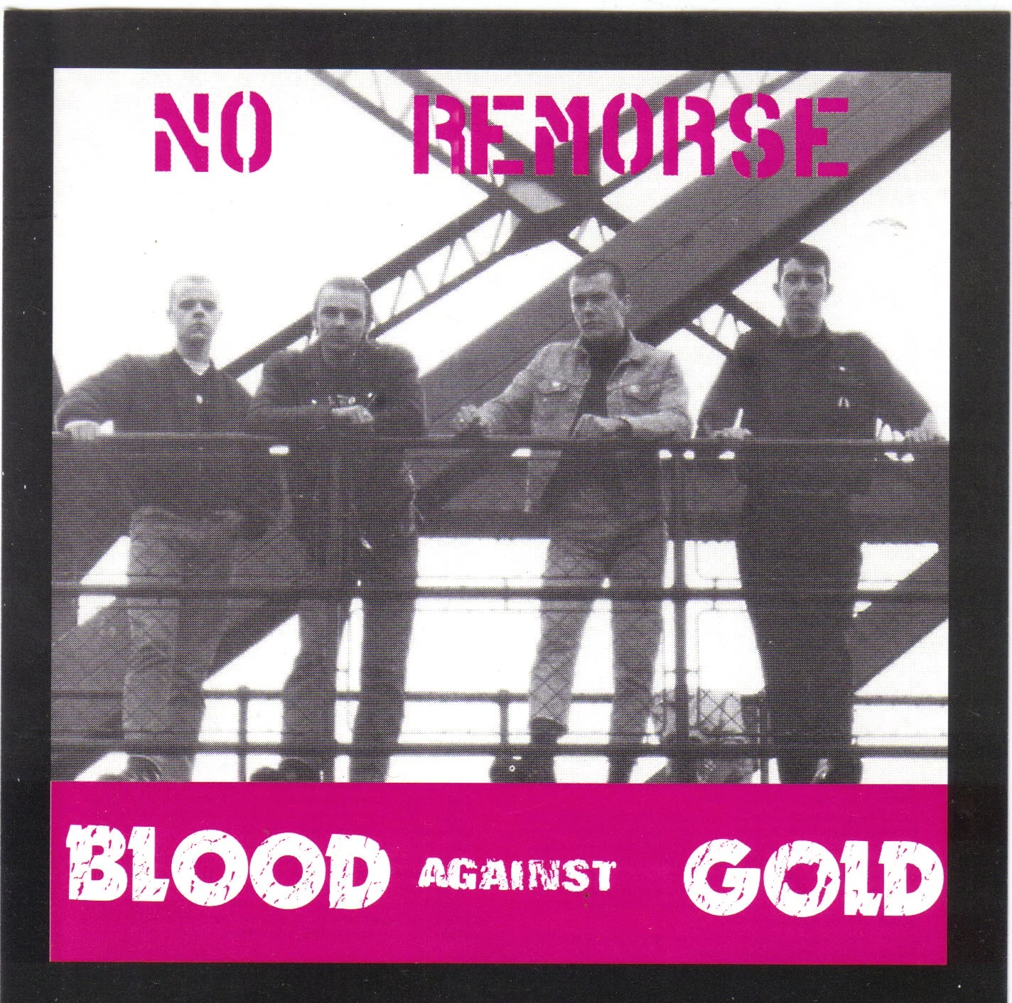 Official album cover art for the release Blood Against Gold by No Remorse