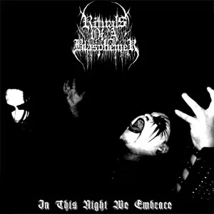 Official album cover art for the release In This Night We Embrace by Rituals of a Blasphemer
