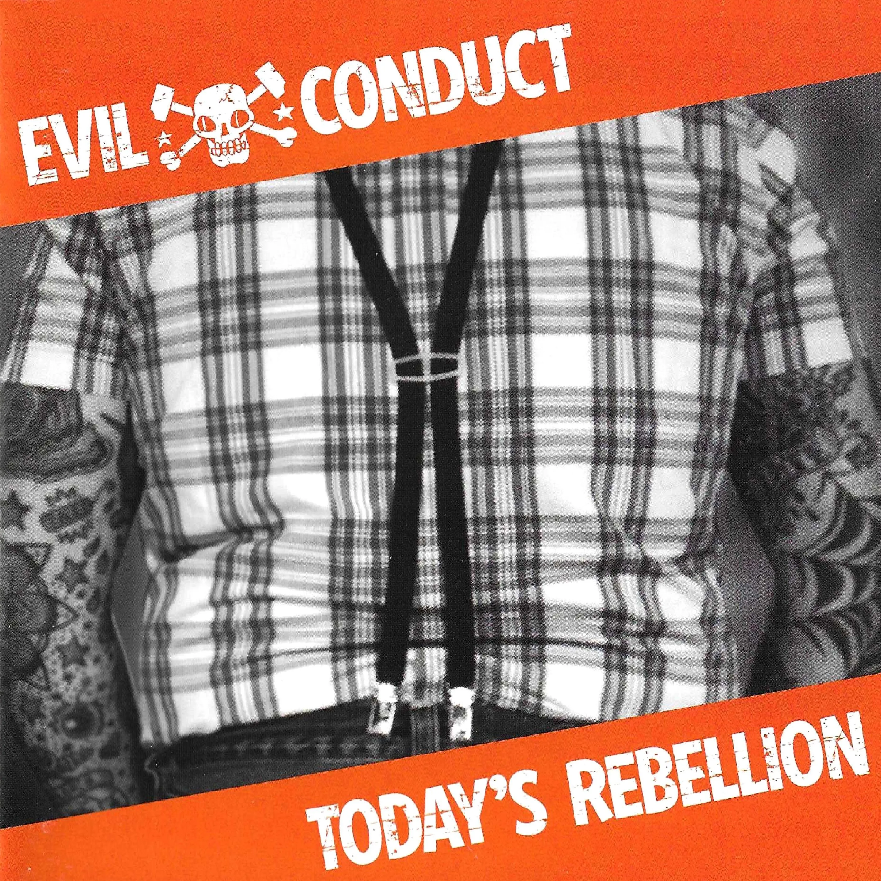 Official album cover art for the release Today's Rebellion by Evil Conduct