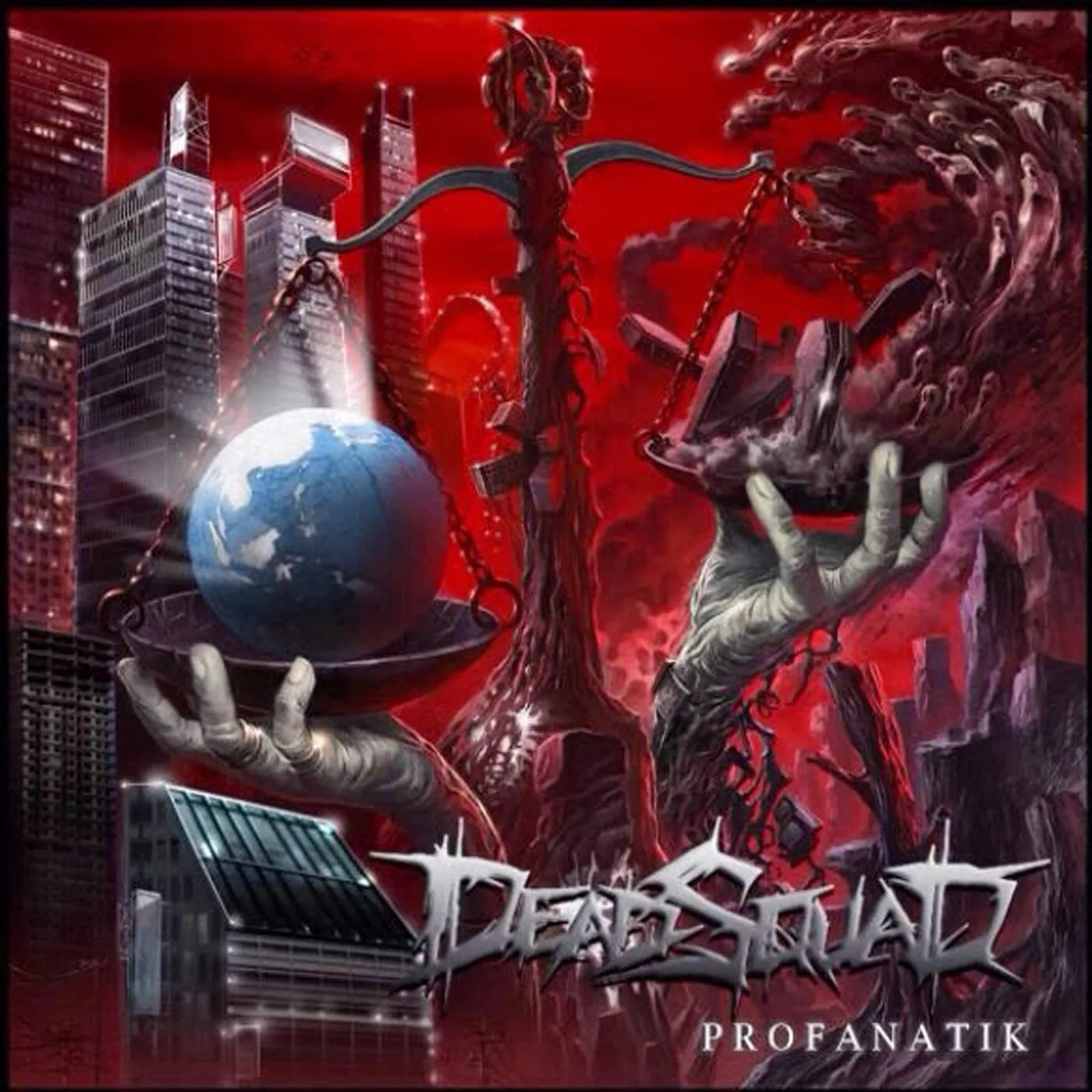 Official album cover art for the release Profanatik by DeadSquad