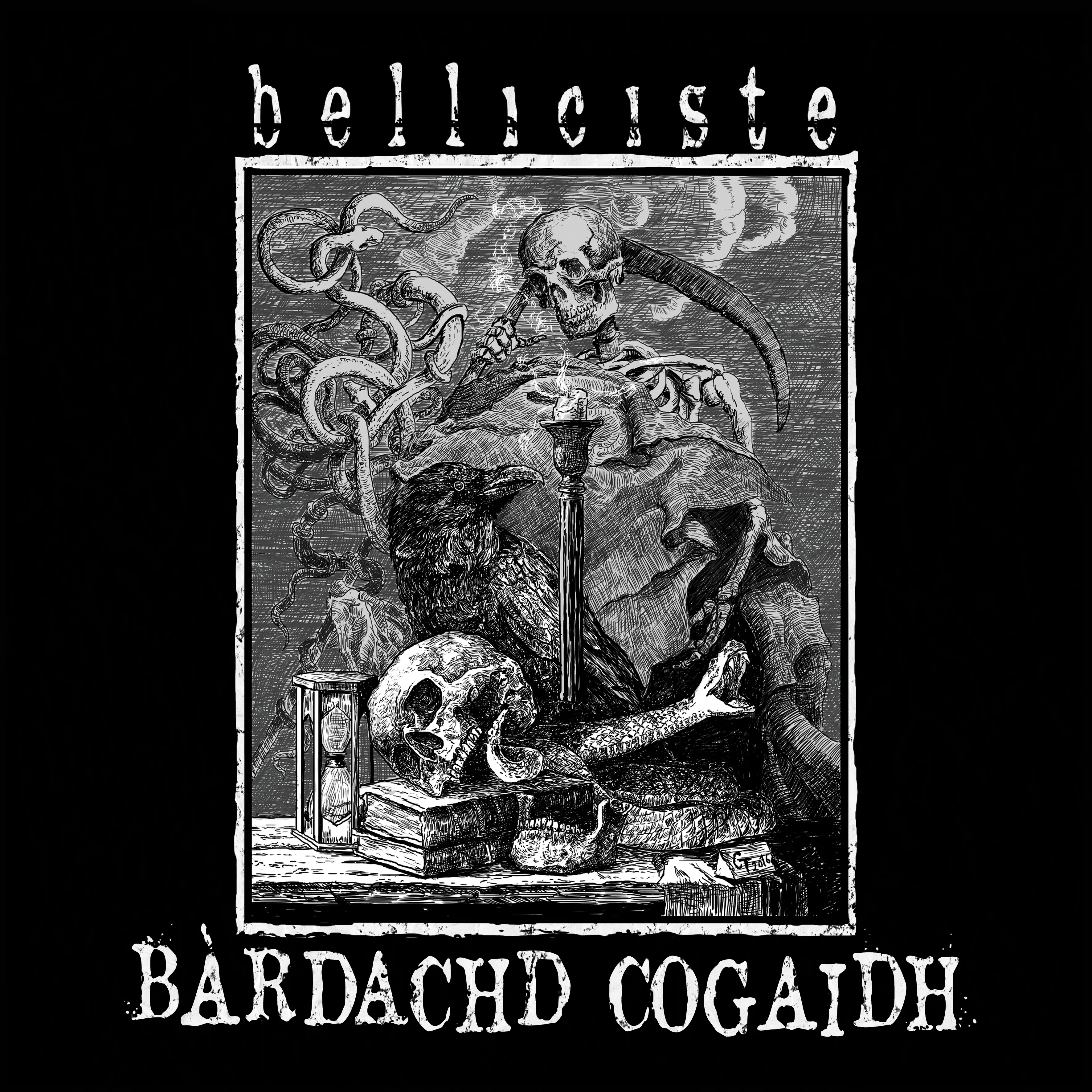 Official album cover art for the release Bàrdachd Cogaidh by Belliciste