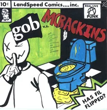 Official album cover art for the release Gob vs. McRackins: Has Fil Flipped by Gob