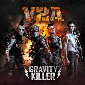 Official album cover art for the release Gravity Killer by V2A