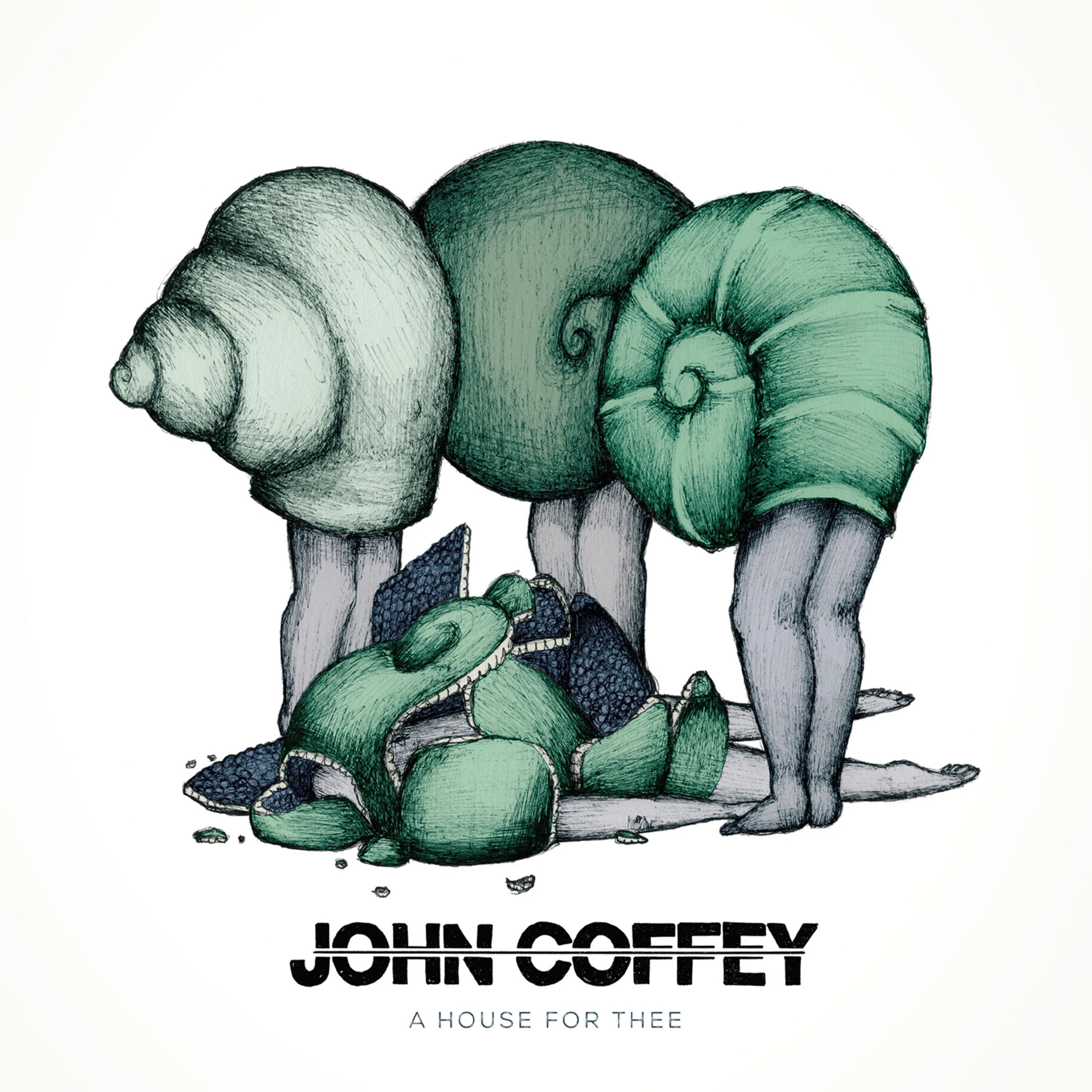 Official album cover artwork for A House for Thee by John Coffey