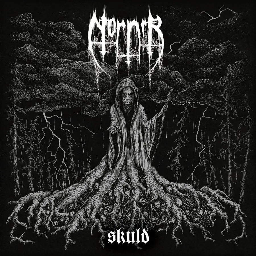 Official album cover art for the release Skuld by Nornír