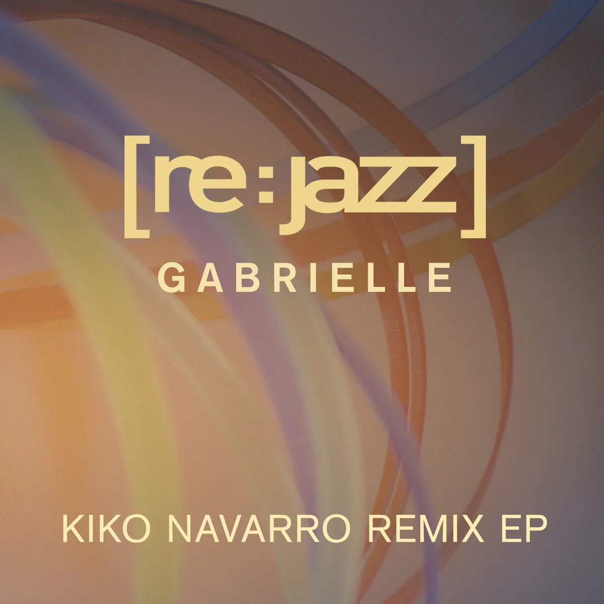 Official album cover art for the release Gabrielle - Kiko Navarro Remix EP by [re:jazz]