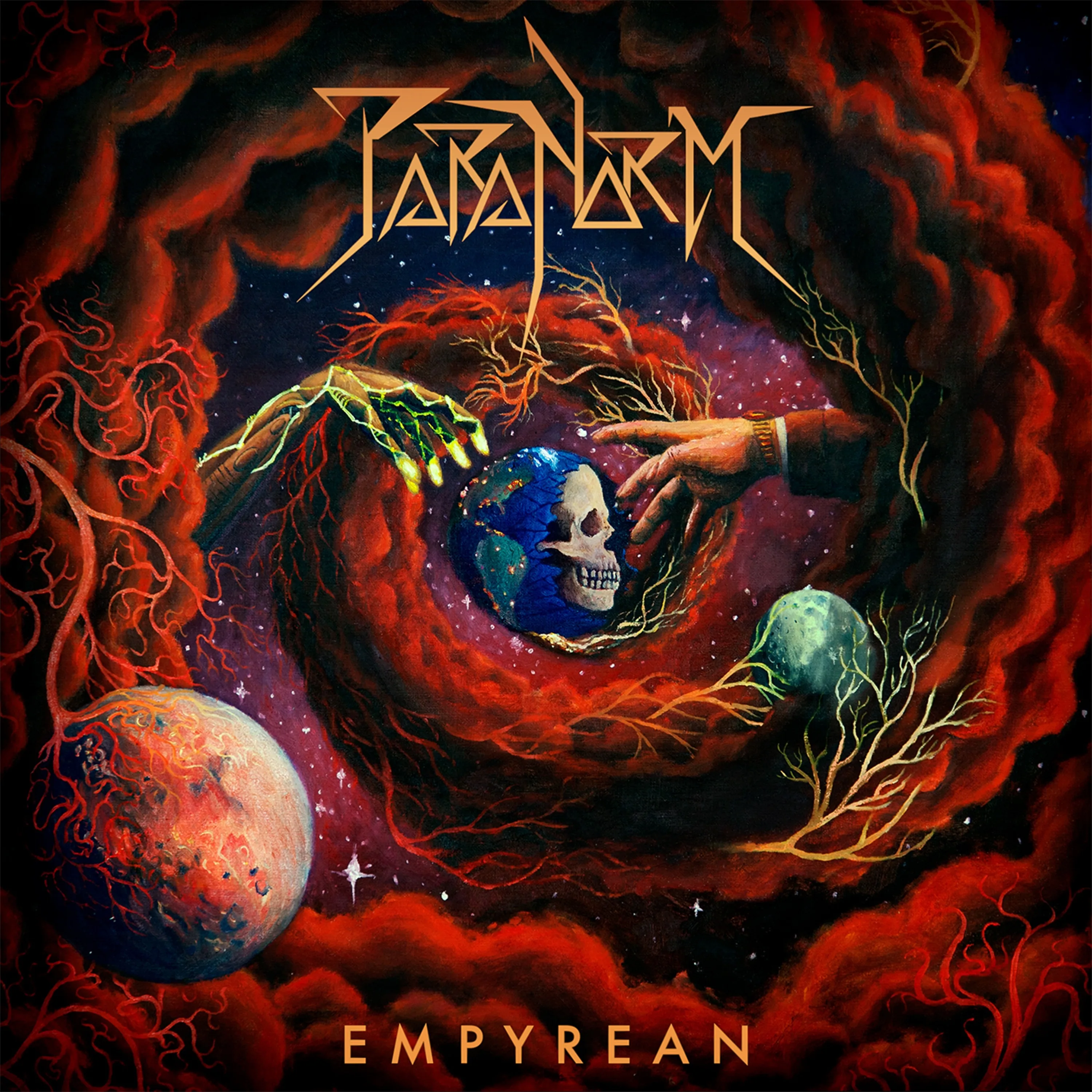Official album cover art for the release Empyrean by Paranorm