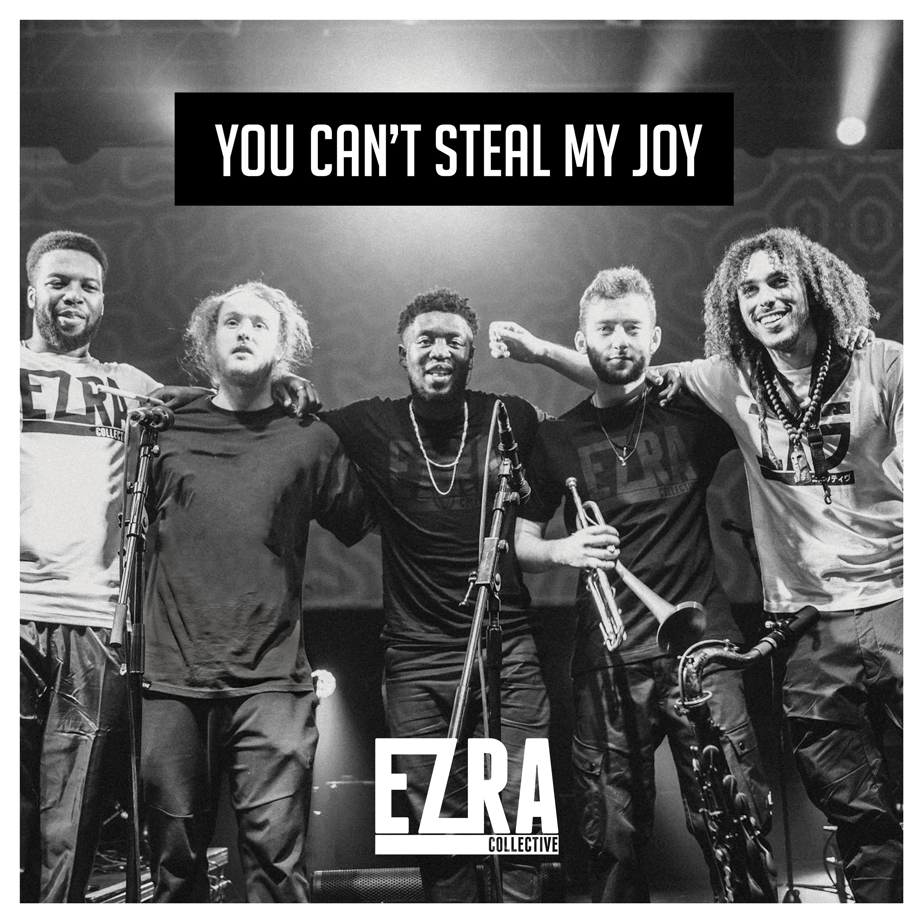 Official album cover art for the release You Can’t Steal My Joy by Ezra Collective