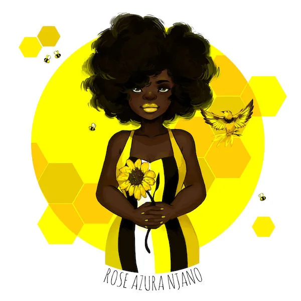 Official album cover artwork for Rose Azura Njano by CunninLynguists