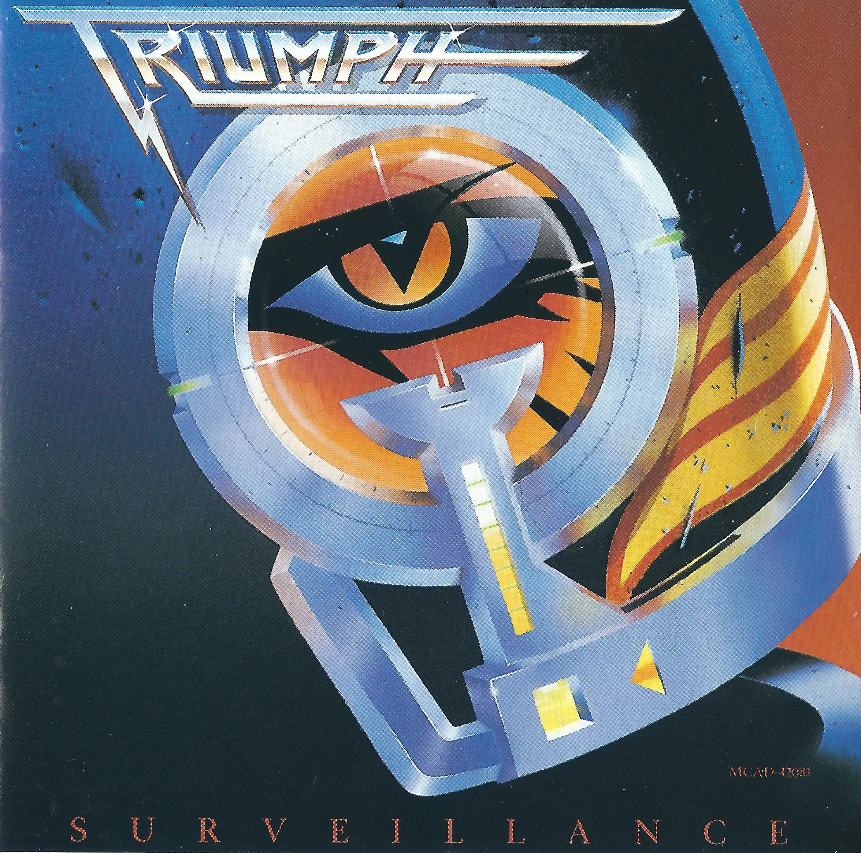 Headed for Nowhere song track artwork featured on the album Surveillance by Triumph
