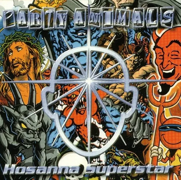 Official album cover art for the release Hosanna Superstar by Party Animals