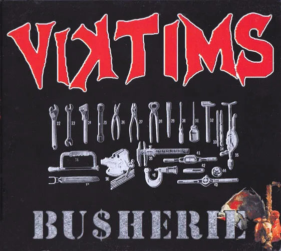 Official album cover art for the release Bu$herie by Viktims
