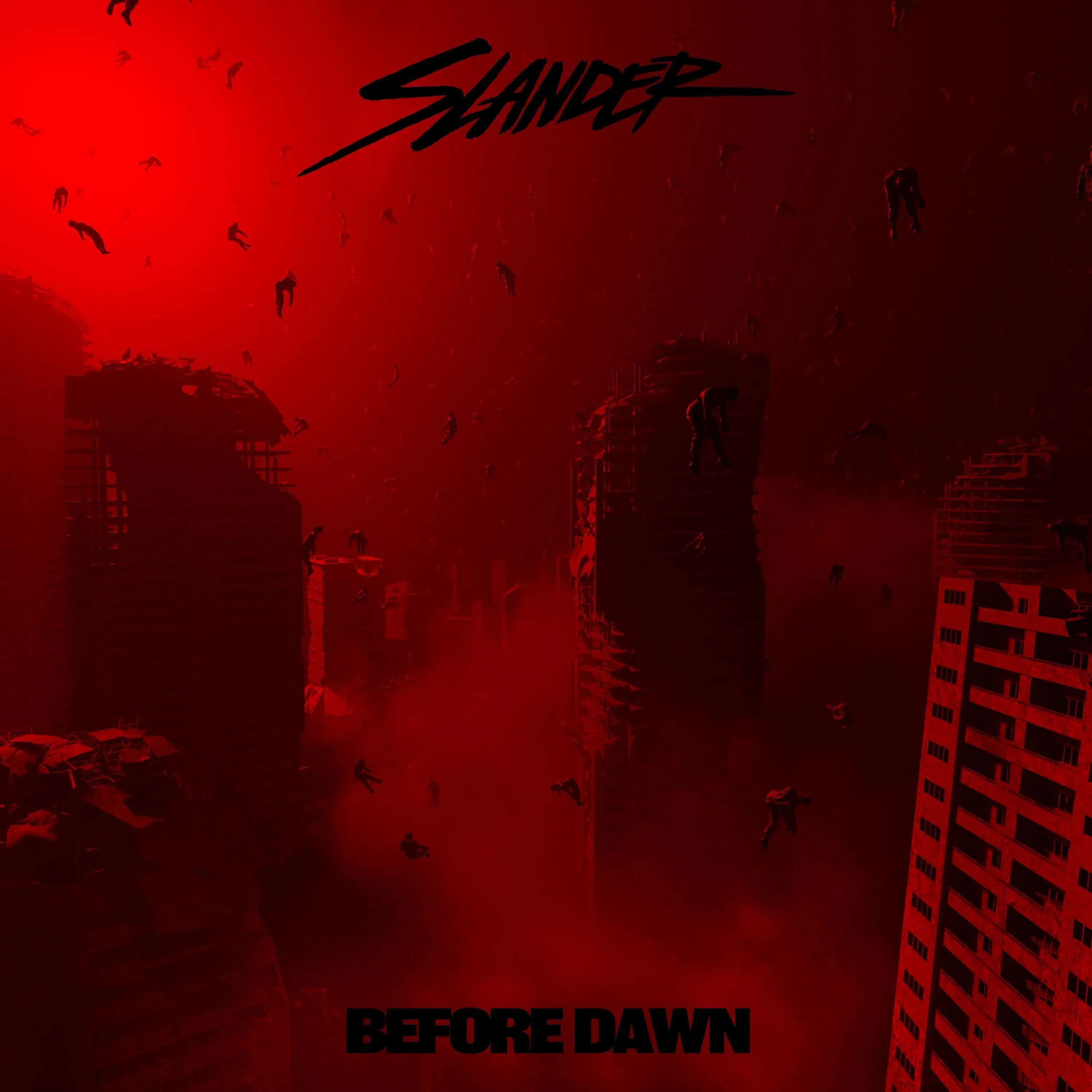 Official album cover art for the release Before Dawn by SLANDER