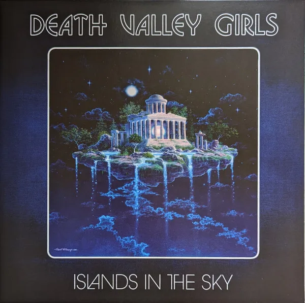 Official album cover art for the release Islands in the Sky by Death Valley Girls