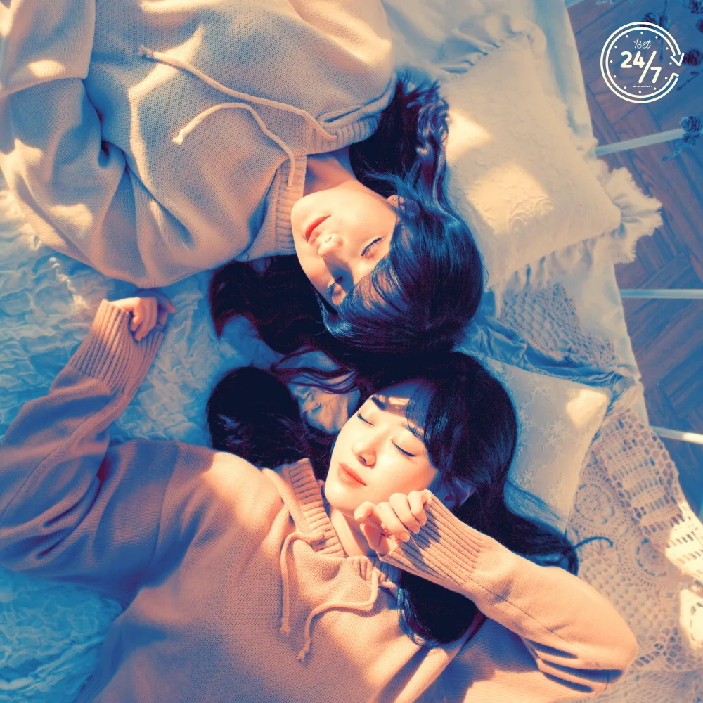 Official album cover art for the release 24/7 by 원셋